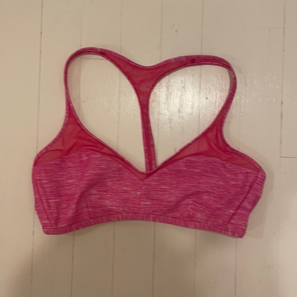 pink lululemon bra